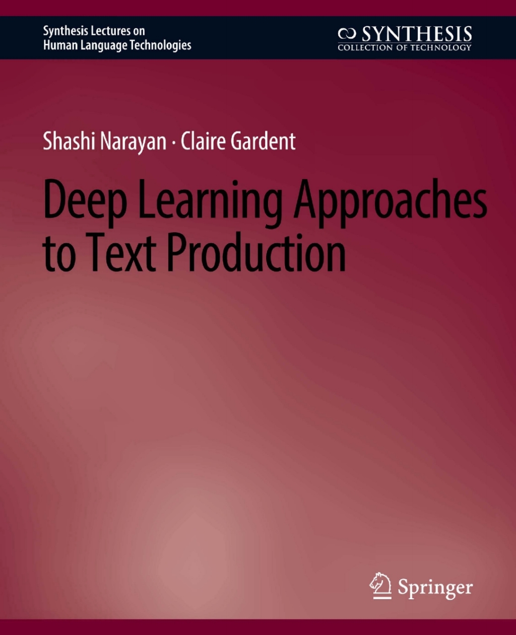 Deep Learning Approaches to Text Production â€“ PDF/EPUB Version ...