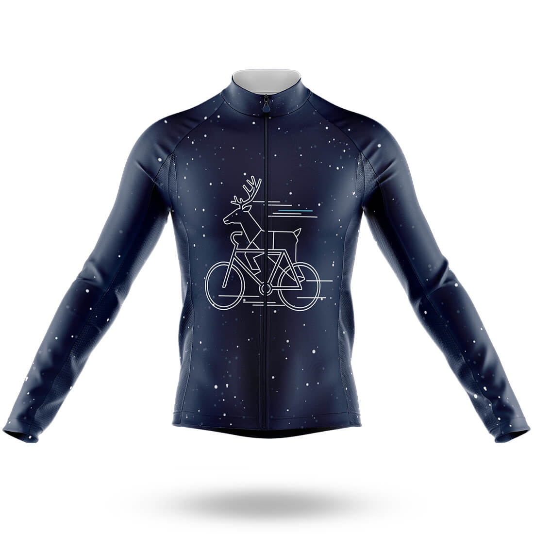 Deerathlon - Men's Cycling Long Sleeve Jersey