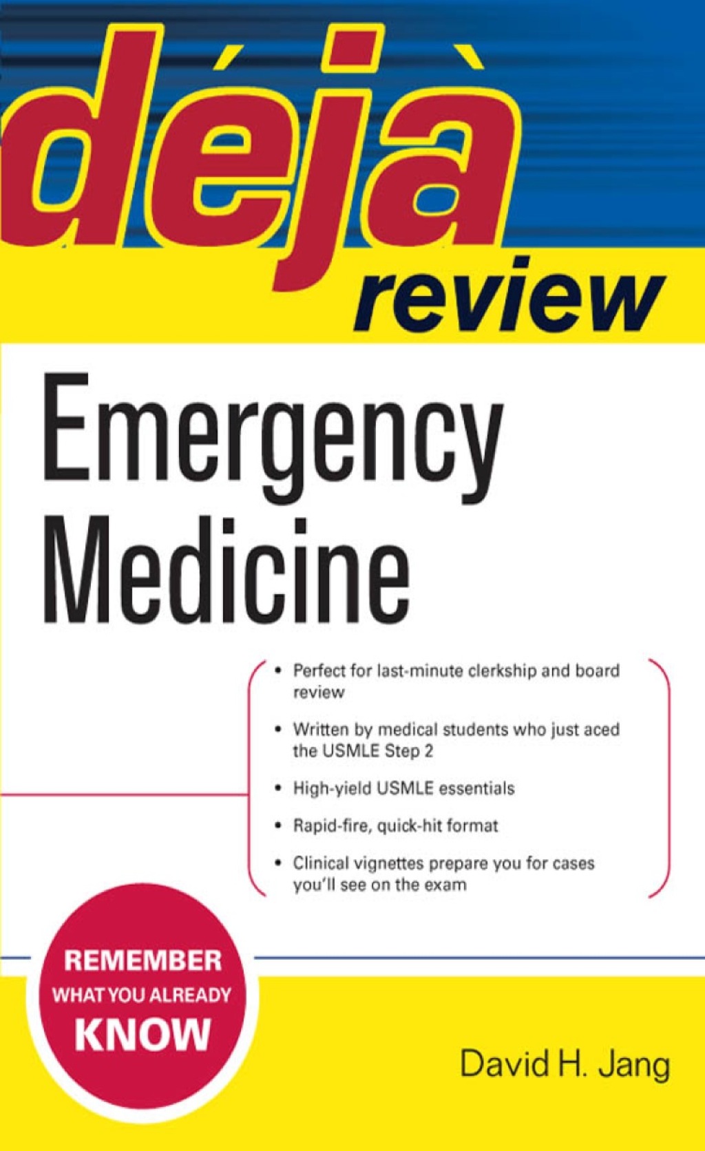 Deja Review Emergency Medicine 1st Edition - (PDF/EPUB Version)