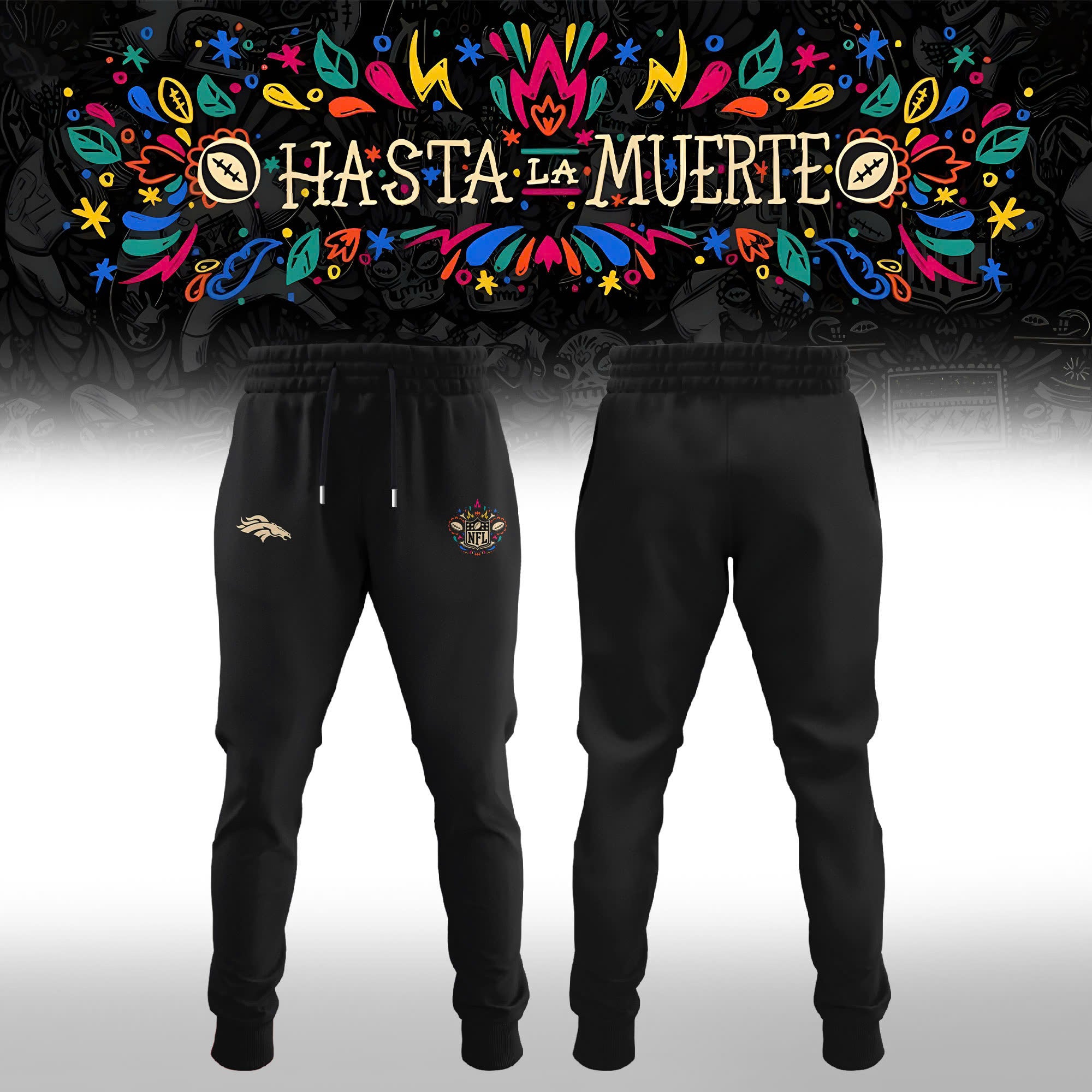 Denver Broncos NFL x Hasta la Muerte 2025 Special Editions Jogger
