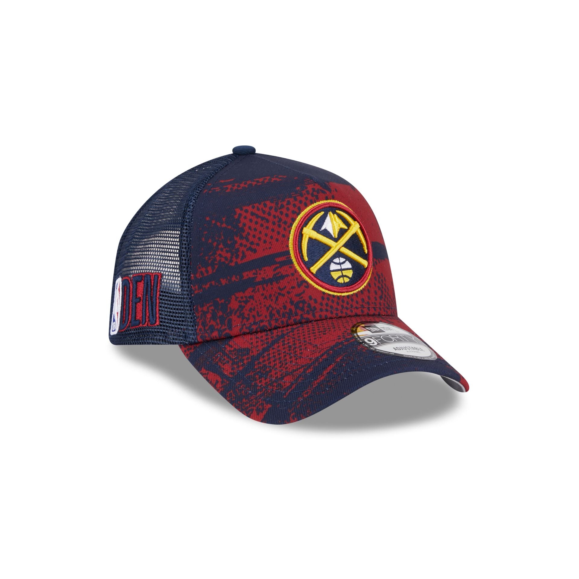Denver Nuggets 2024 Tip-Off 9FORTY A-Frame Trucker