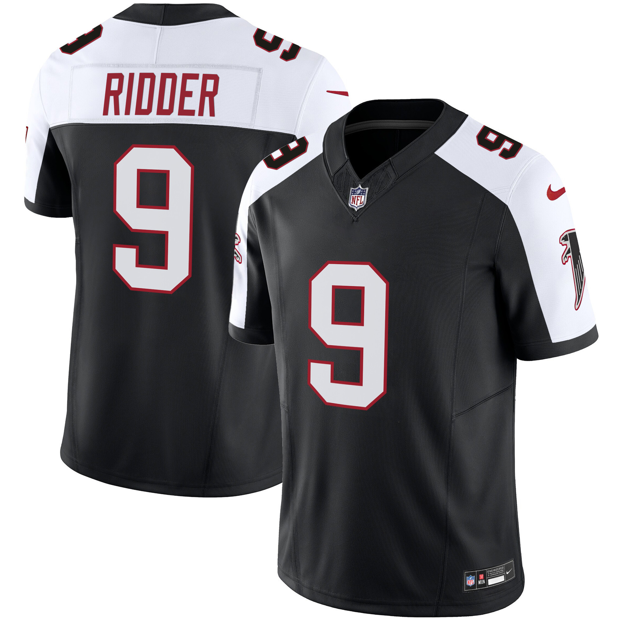 Desmond Ridder Men's Atlanta Falcons Vapor Limited Alternate Jersey - All Stitched