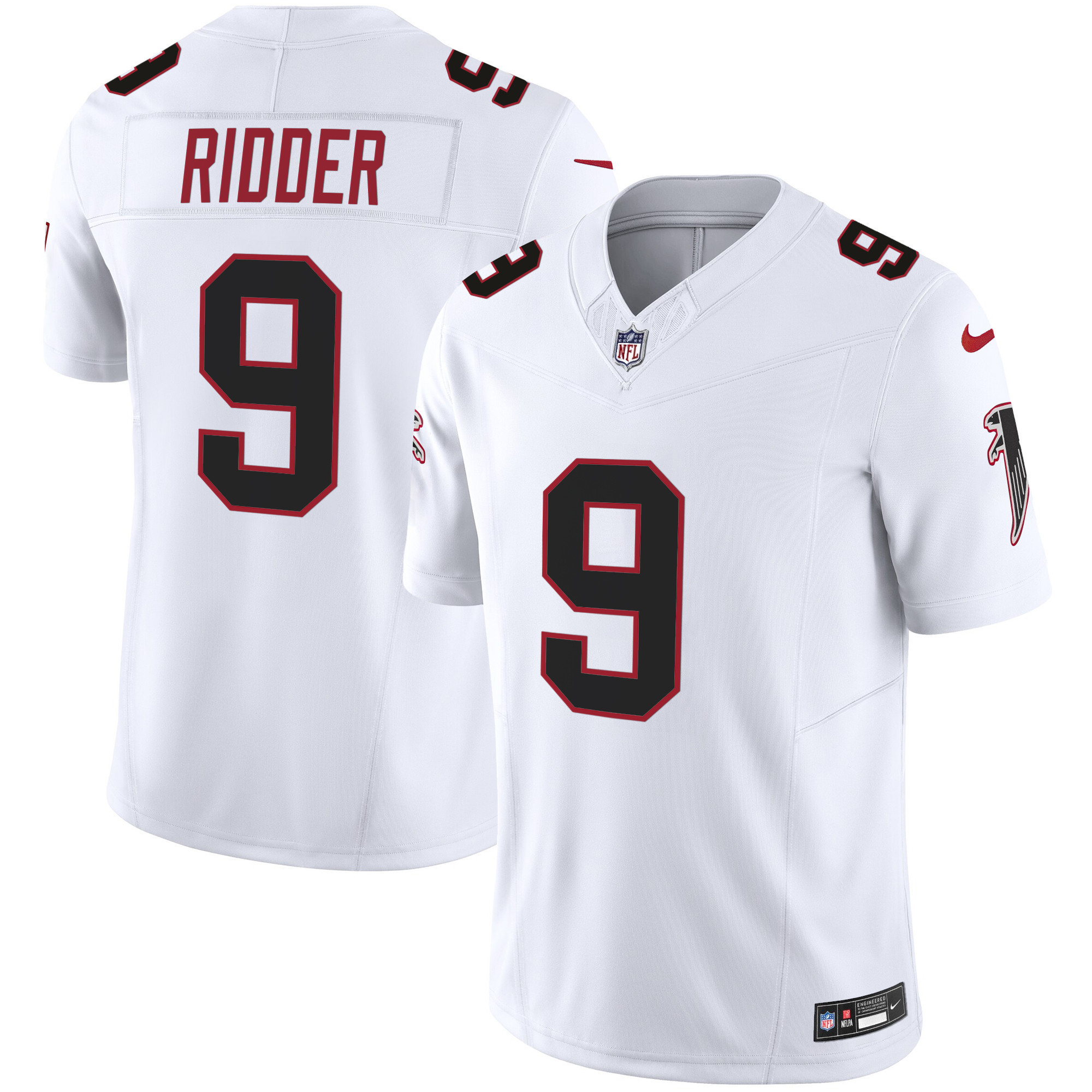 Desmond Ridder Men's Atlanta Falcons Vapor Limited White Jersey - All Stitched