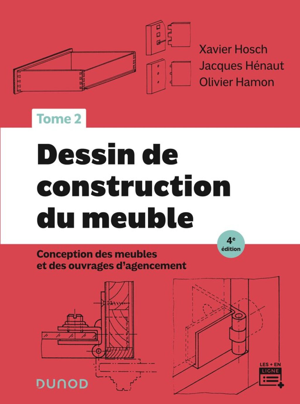Dessin de construction du meuble - Tome 2 Conception des meubles et des ouvrages d'agencement 4th Edition - (PDF/EPUB Version)