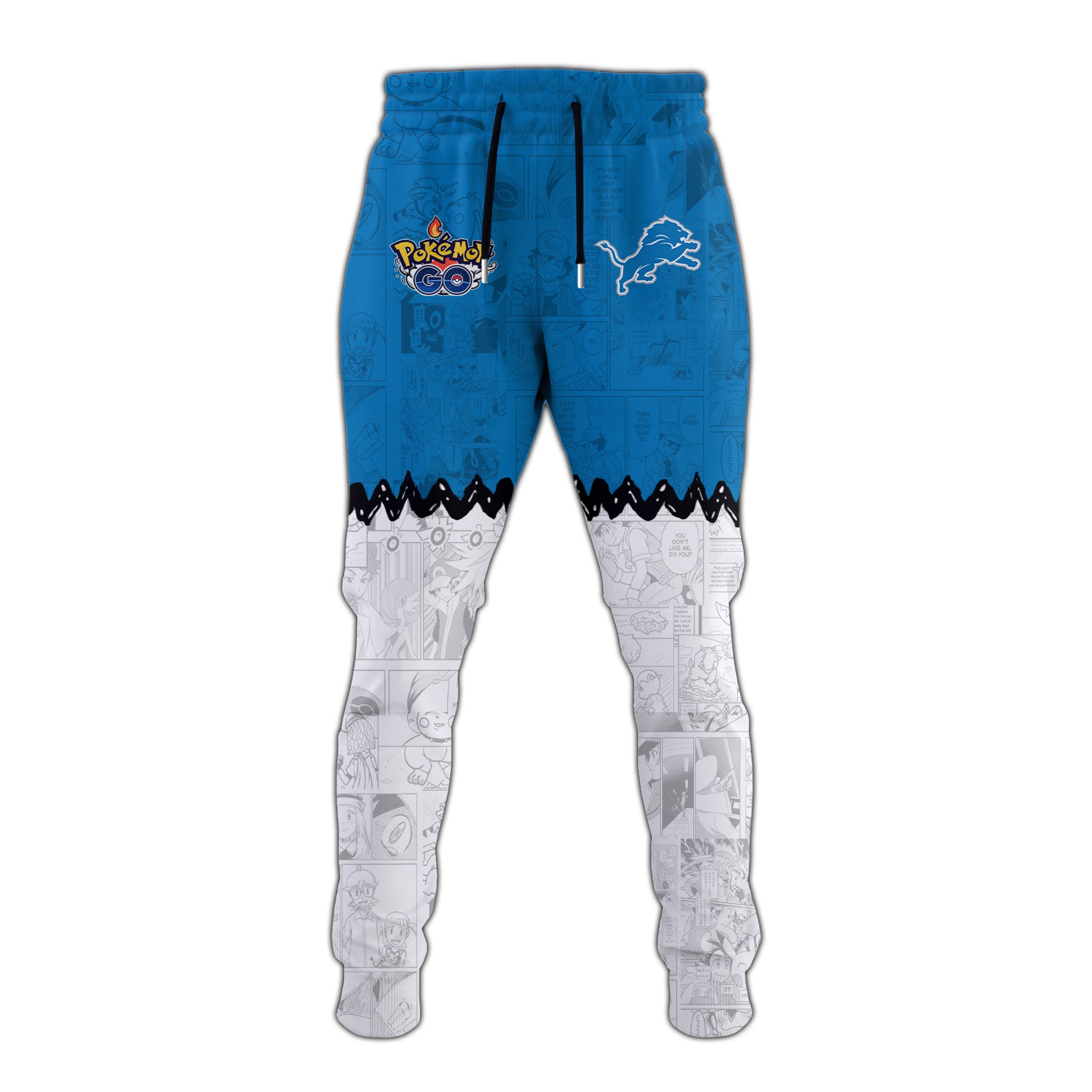 Detroit Lions Pokemon Joggers