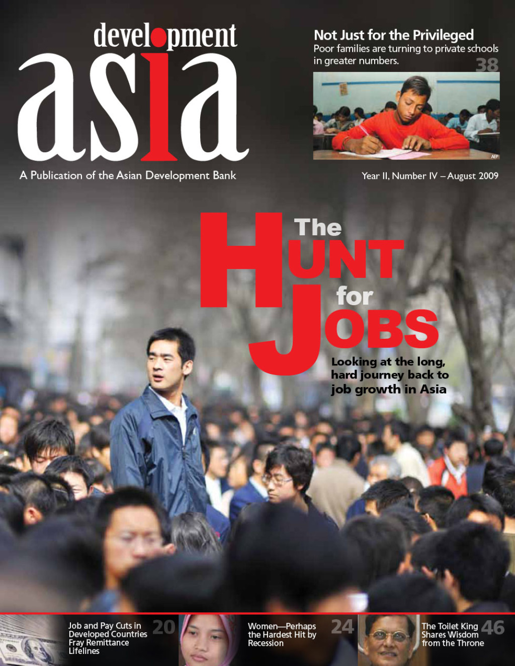 Development Asiaâ€”The Hunt for Jobs August 2009 - (PDF/EPUB Version)