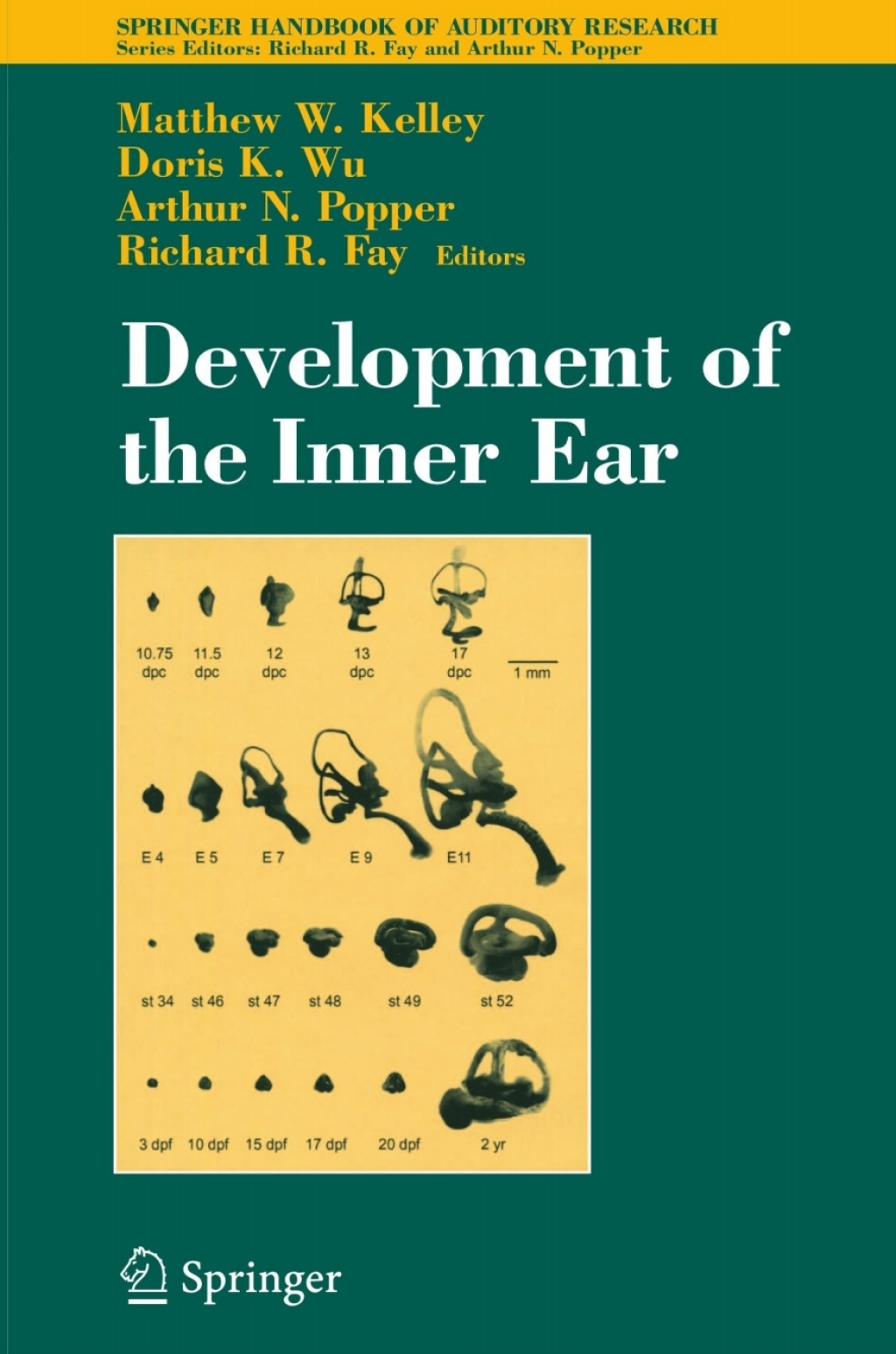 Development of the Inner Ear 1st Edition â€“ PDF/EPUB Version Downloadable