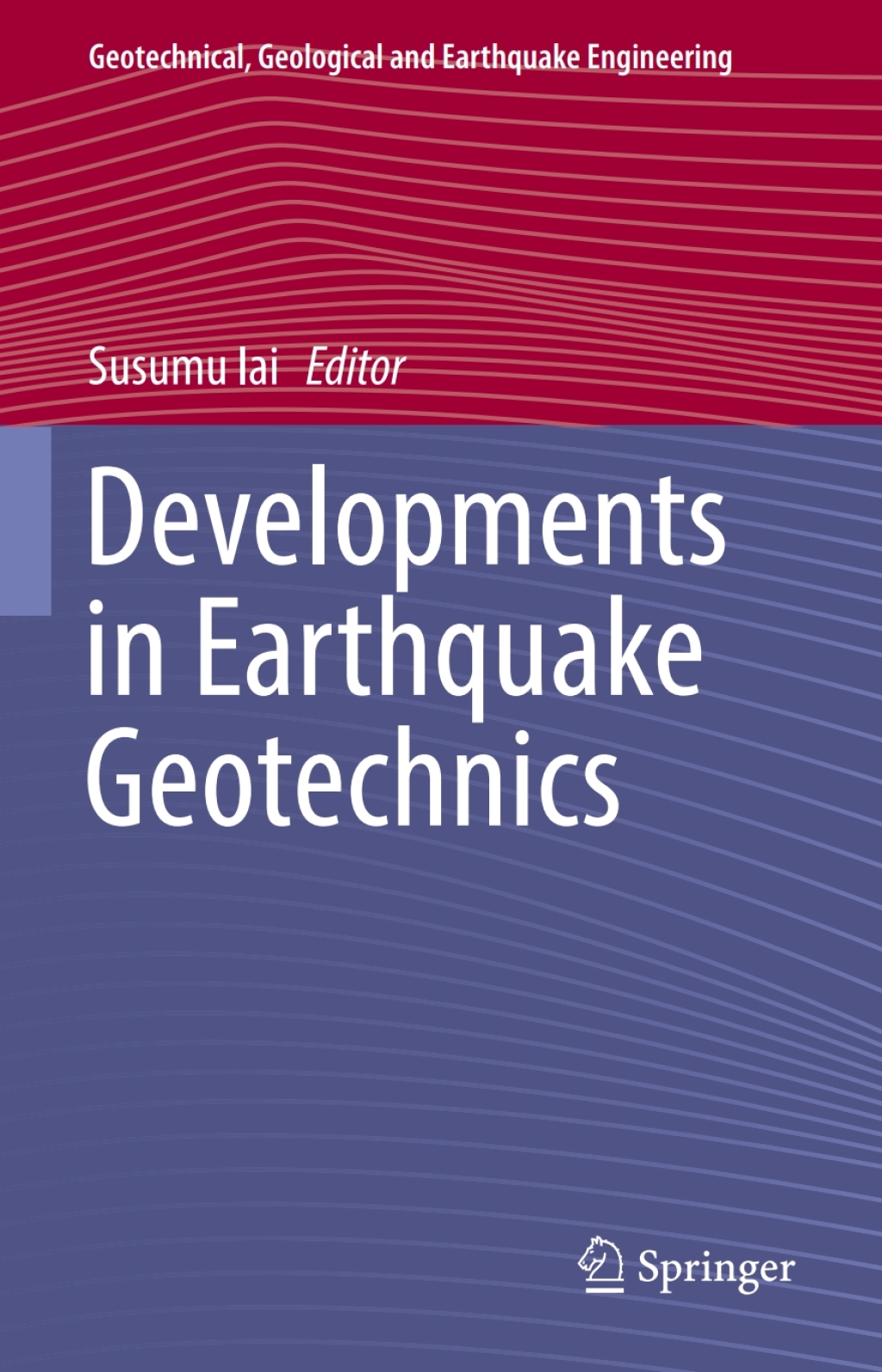 Developments in Earthquake Geotechnics  â€“ PDF/EPUB Version Downloadable