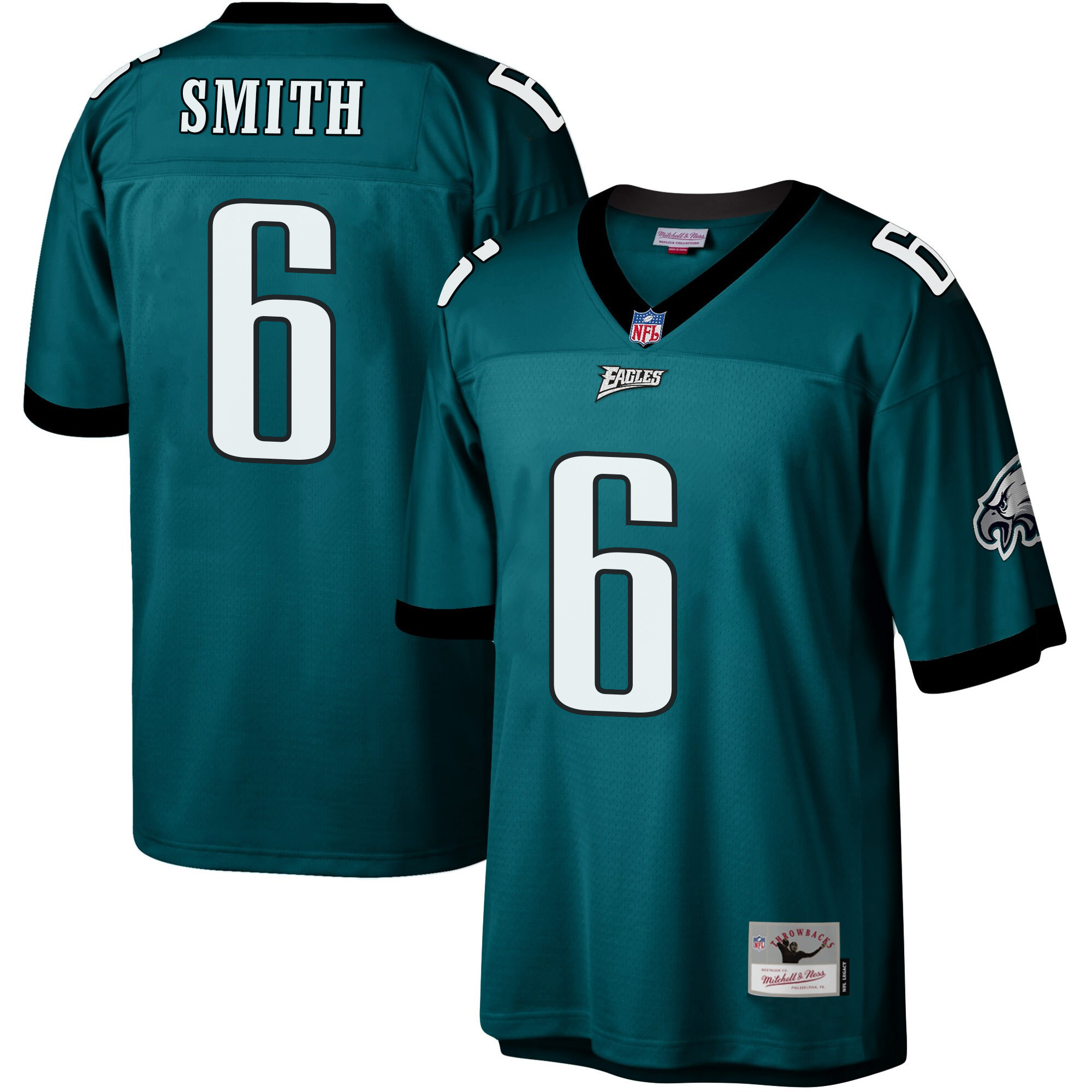 DeVonta Smith Men's Philadelphia Eagles Big & Tall Legacy Midnight Green Jersey - All Stitched