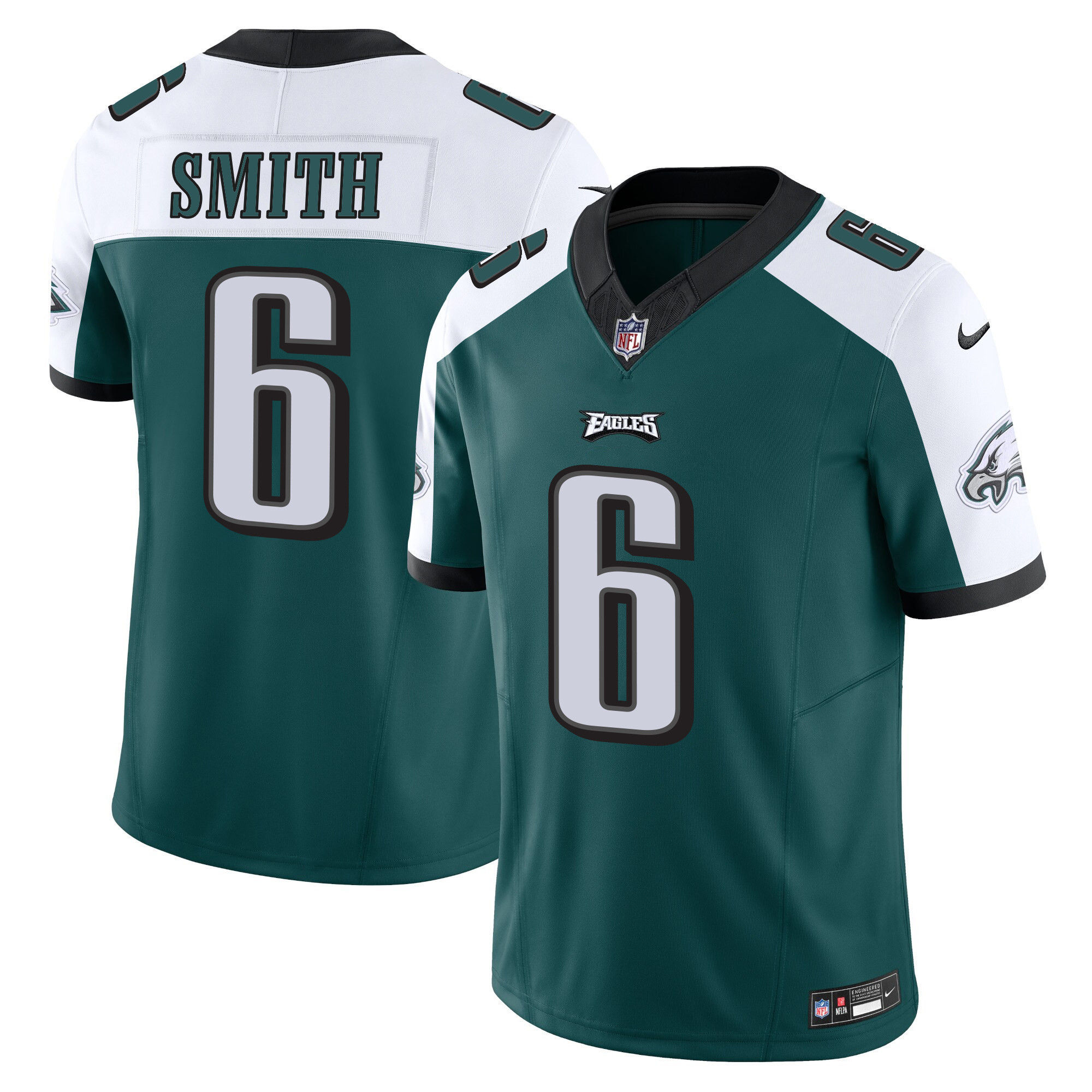 DeVonta Smith Men's Philadelphia Eagles Vapor Limited Alternate Jersey - All Stitched