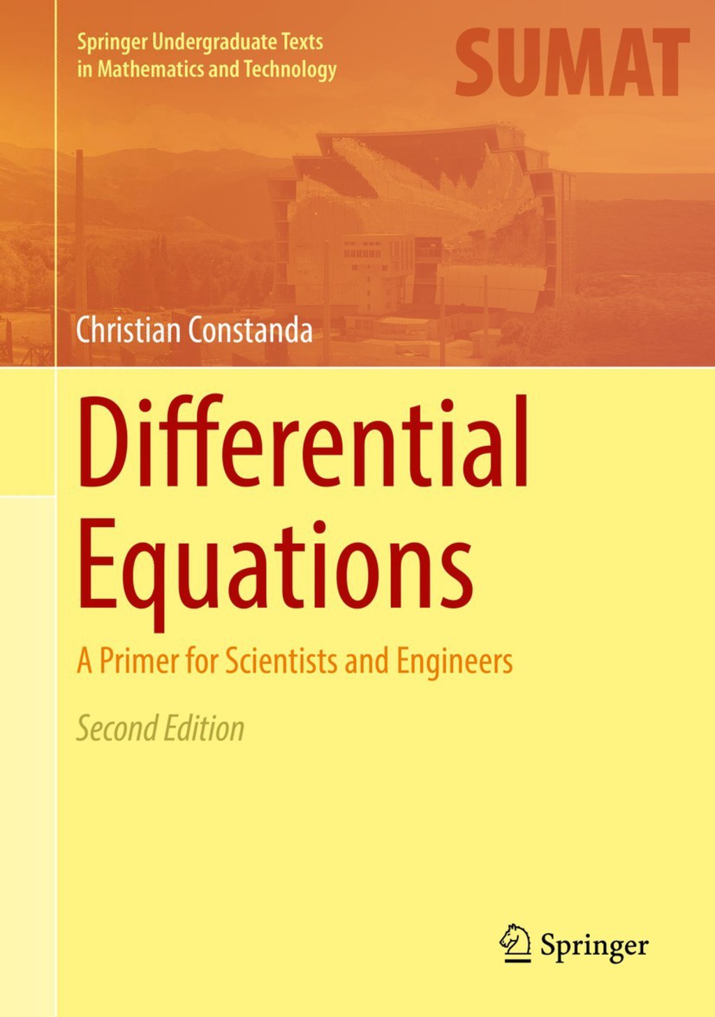 Differential Equations A Primer for Scientists and Engineers 2nd ...