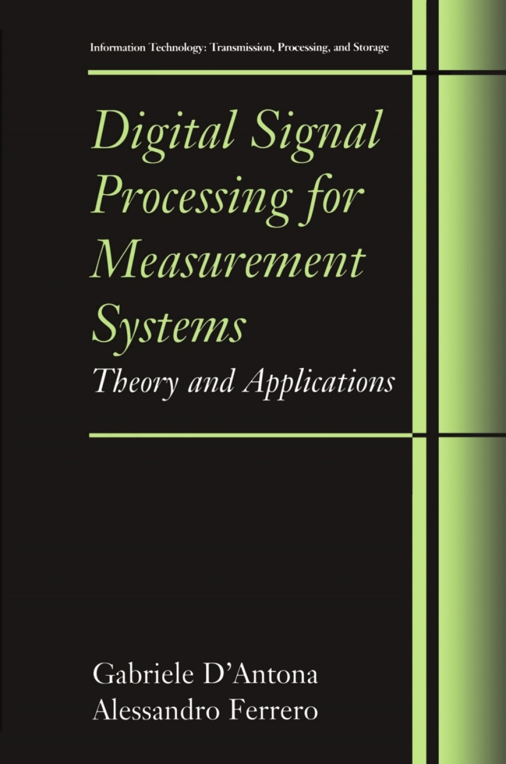 Digital Signal Processing for Measurement Systems Theory and ...