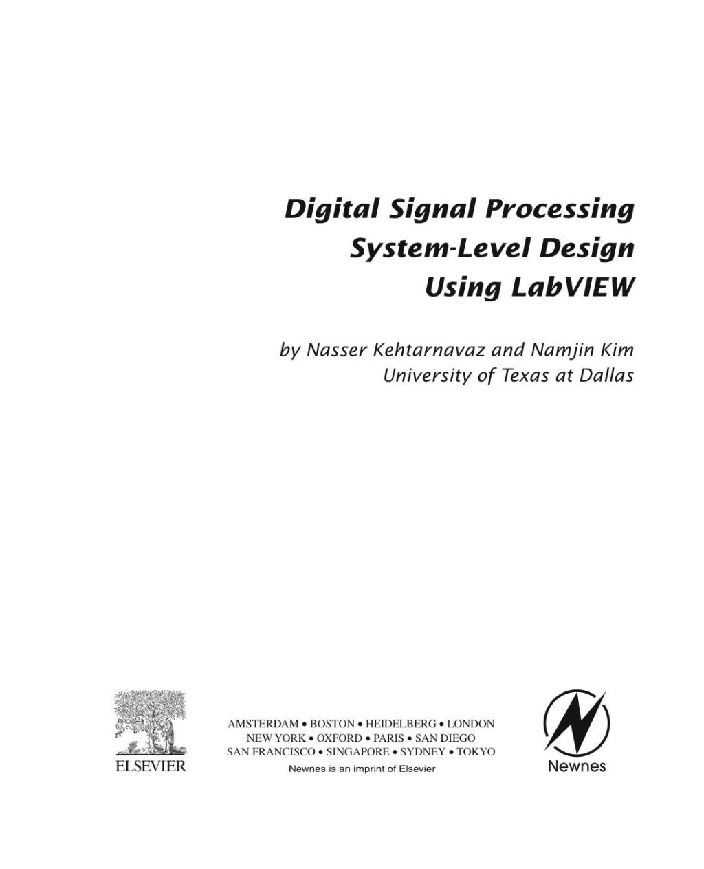Digital Signal Processing System-Level Design Using LabVIEW â€“ PDF ...
