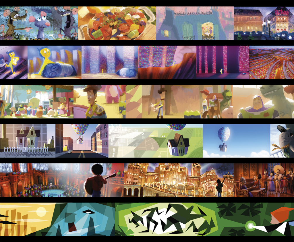 Disney/Pixar The Art of Pixar The Complete Colorscripts from 25 Years ...