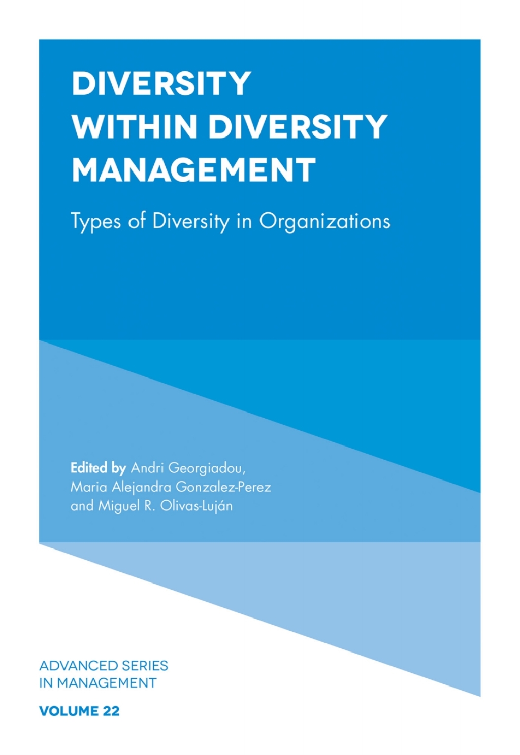 Diversity within Diversity Management Types of Diversity in ...