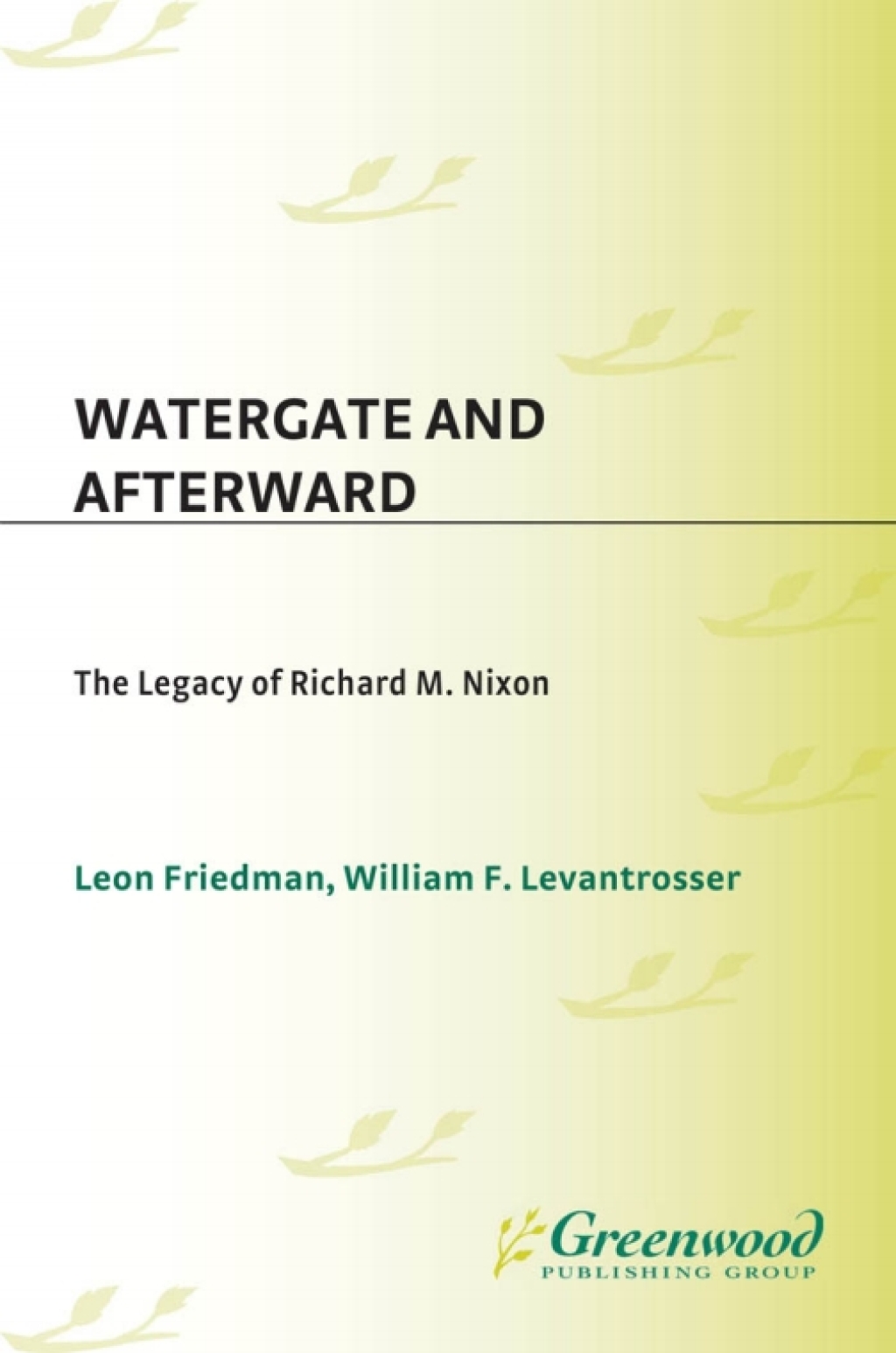 Driver's License The Legacy of Richard M. Nixon 1st Edition â€“ PDF/EPUB Version Downloadable