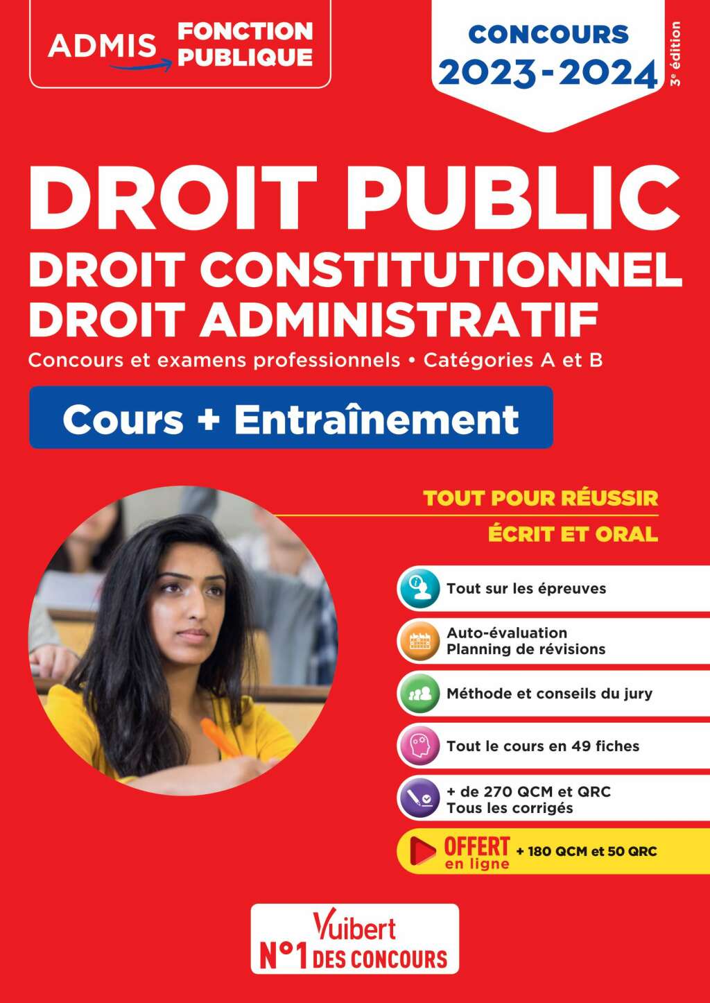Droit public - Droit constitutionnel - Droit administratif - Cours et entraÃ®nement - CatÃ©gories ... Concours 2023-2024 3rd Edition - (PDF/EPUB Version)