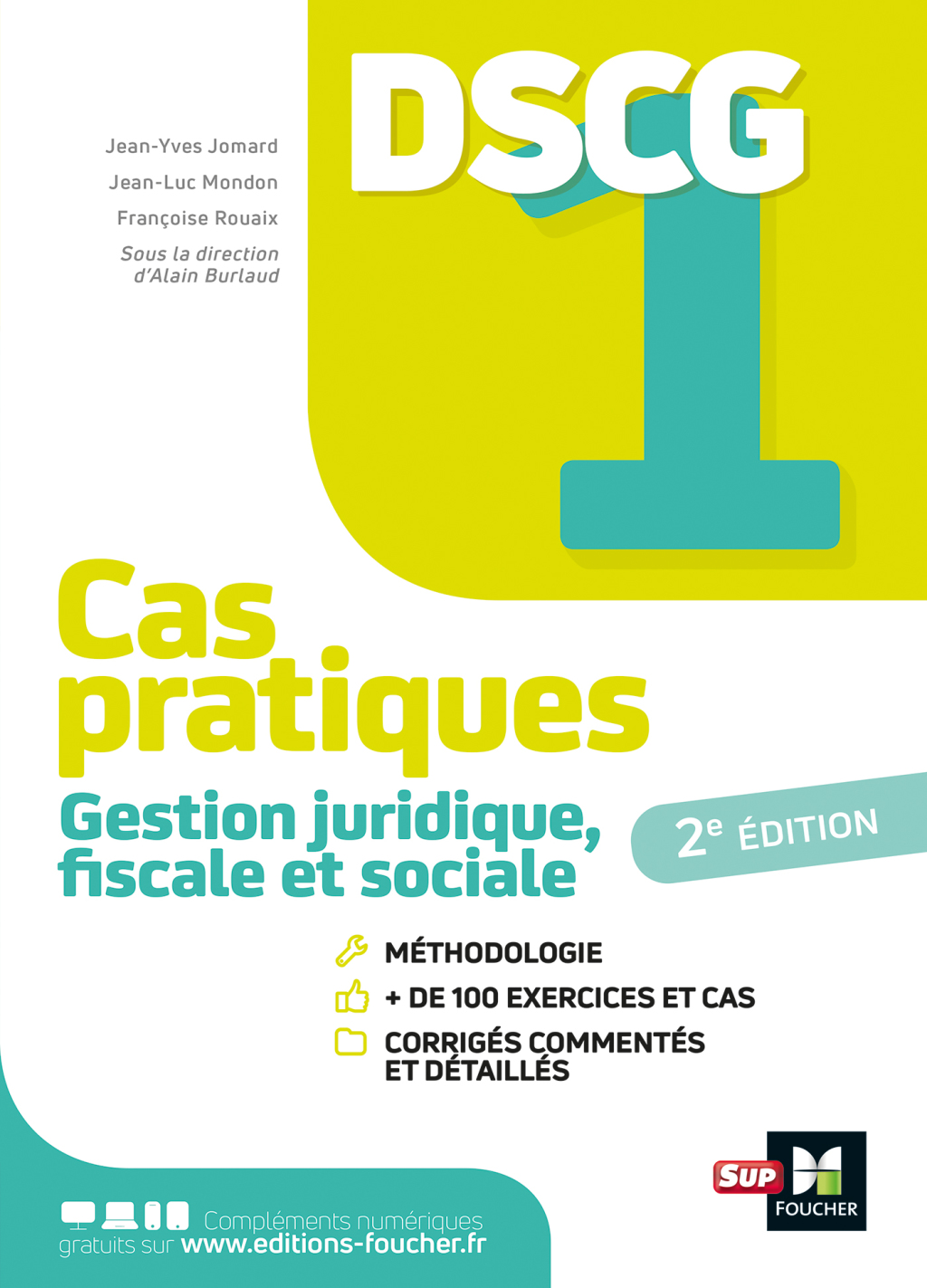 DSCG 1 - Gestion juridique fiscale et sociale - Cas pratiques - (PDF/EPUB Version)