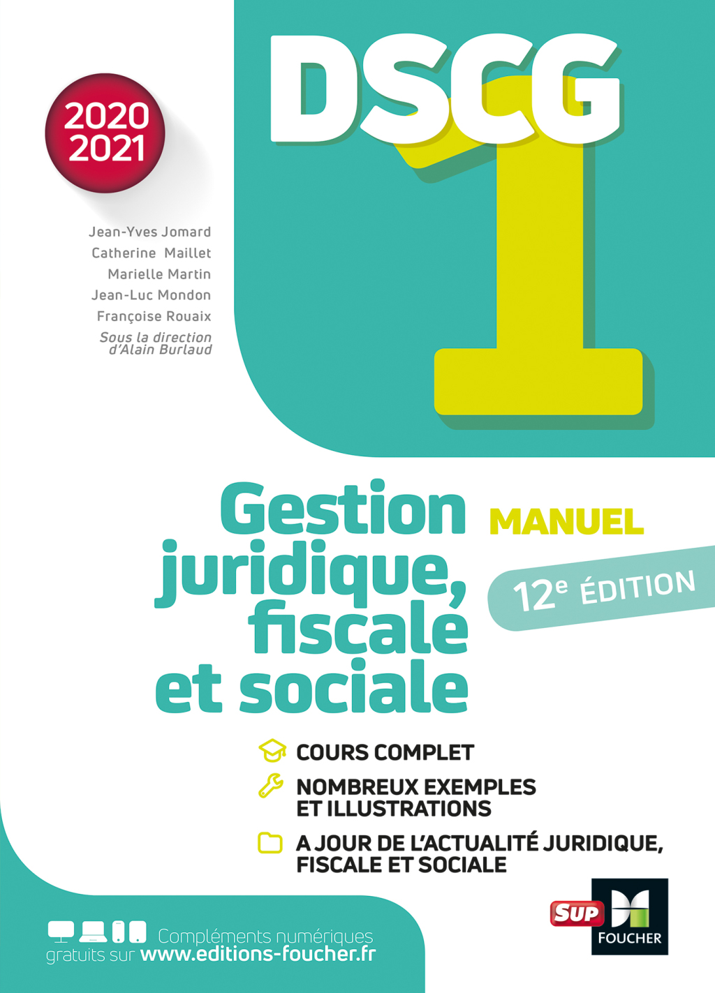 DSCG 1 - Manuel et applications - MillÃ©sime 2020-2021 - (PDF/EPUB Version)