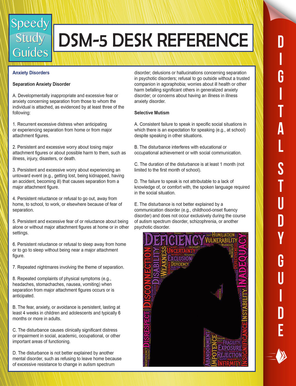 DSM-5 Desk Reference (Speedy Study Guides) - (PDF/EPUB Version)