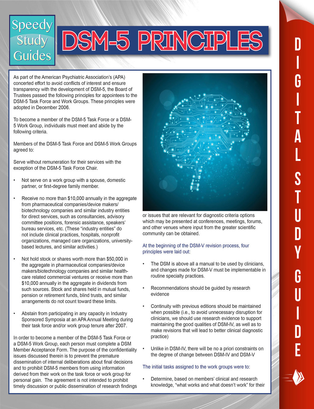 DSM-5 Principles (Speedy Study Guides) - (PDF/EPUB Version)