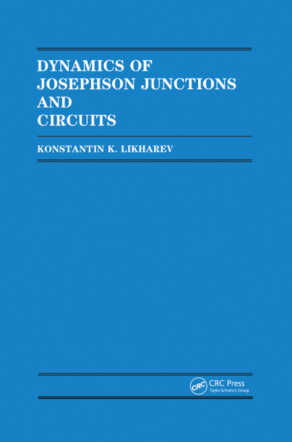 Dynamics of Josephson Junctions and Circuits 1st Edition â€“ PDF/EPUB ...