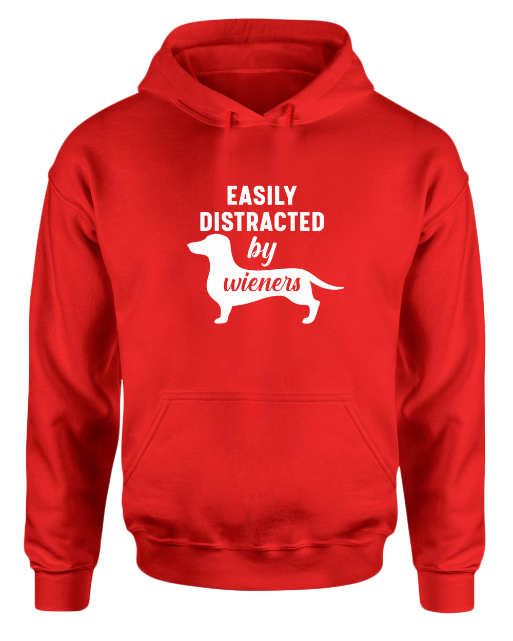 Easily distracted by wieners hoodie, wieners dog lover hoodie
