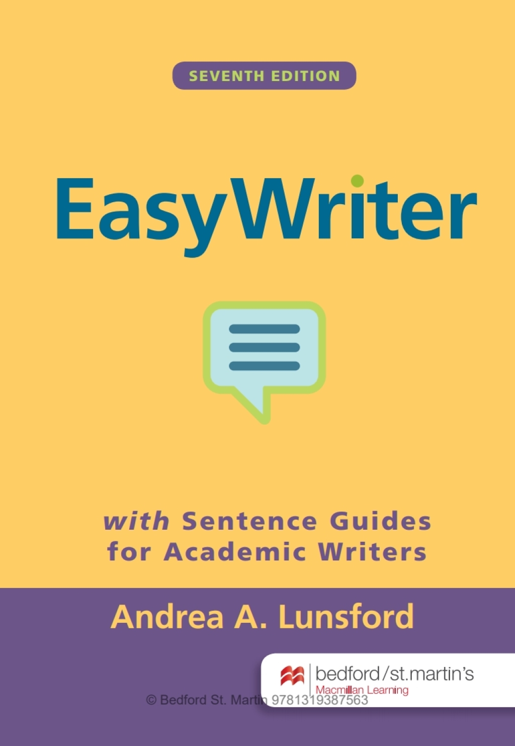 EasyWriter with Sentence Guides for Academic Writers, National Custom, Seventh Edition 7th Edition - (PDF/EPUB Version)