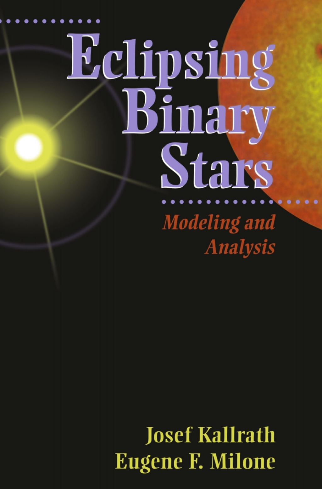 Eclipsing Binary Stars Modeling and Analysis â€“ PDF/EPUB Version ...