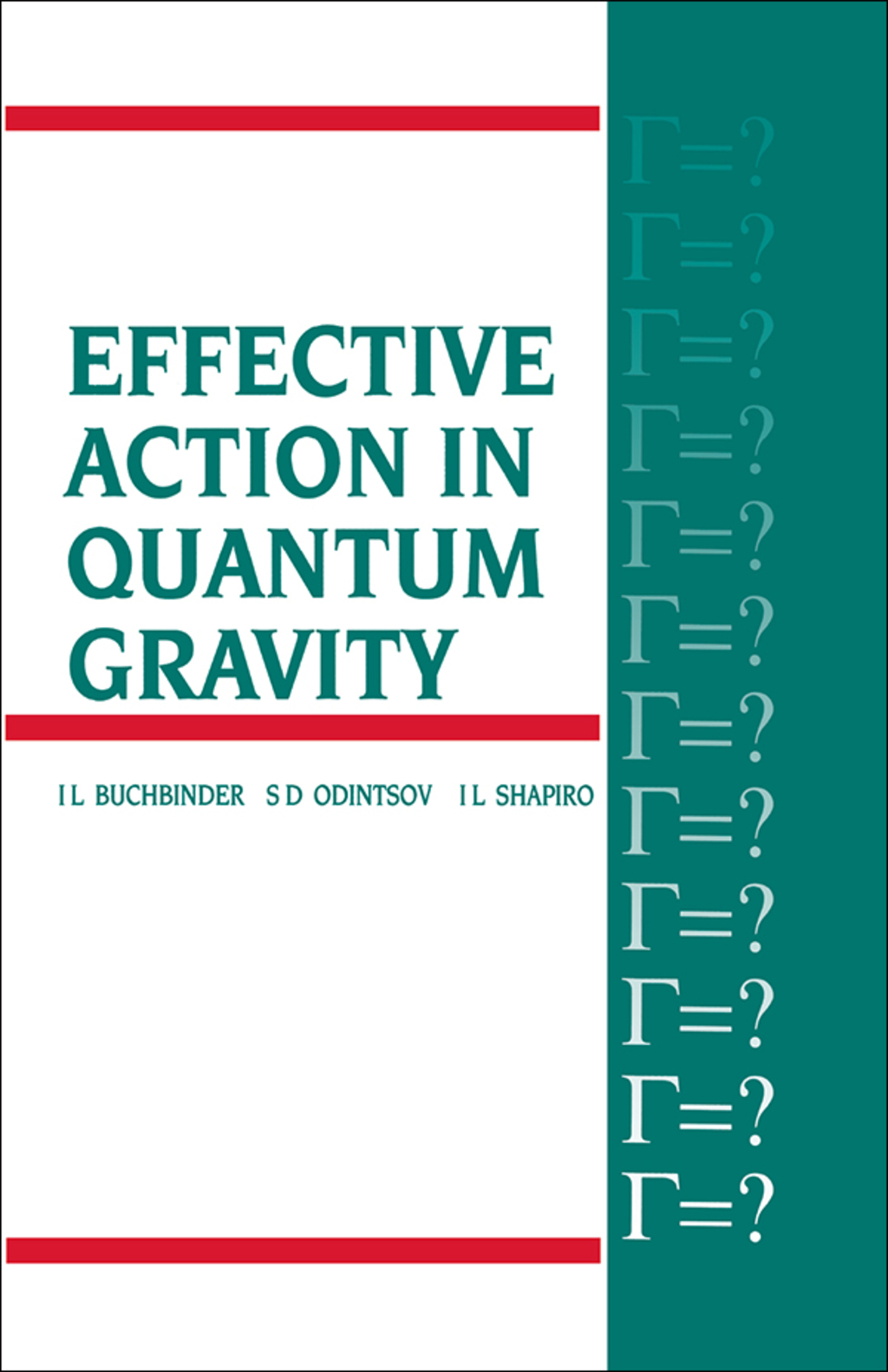 Effective Action in Quantum Gravity 1st Edition â€“ PDF/EPUB Version ...