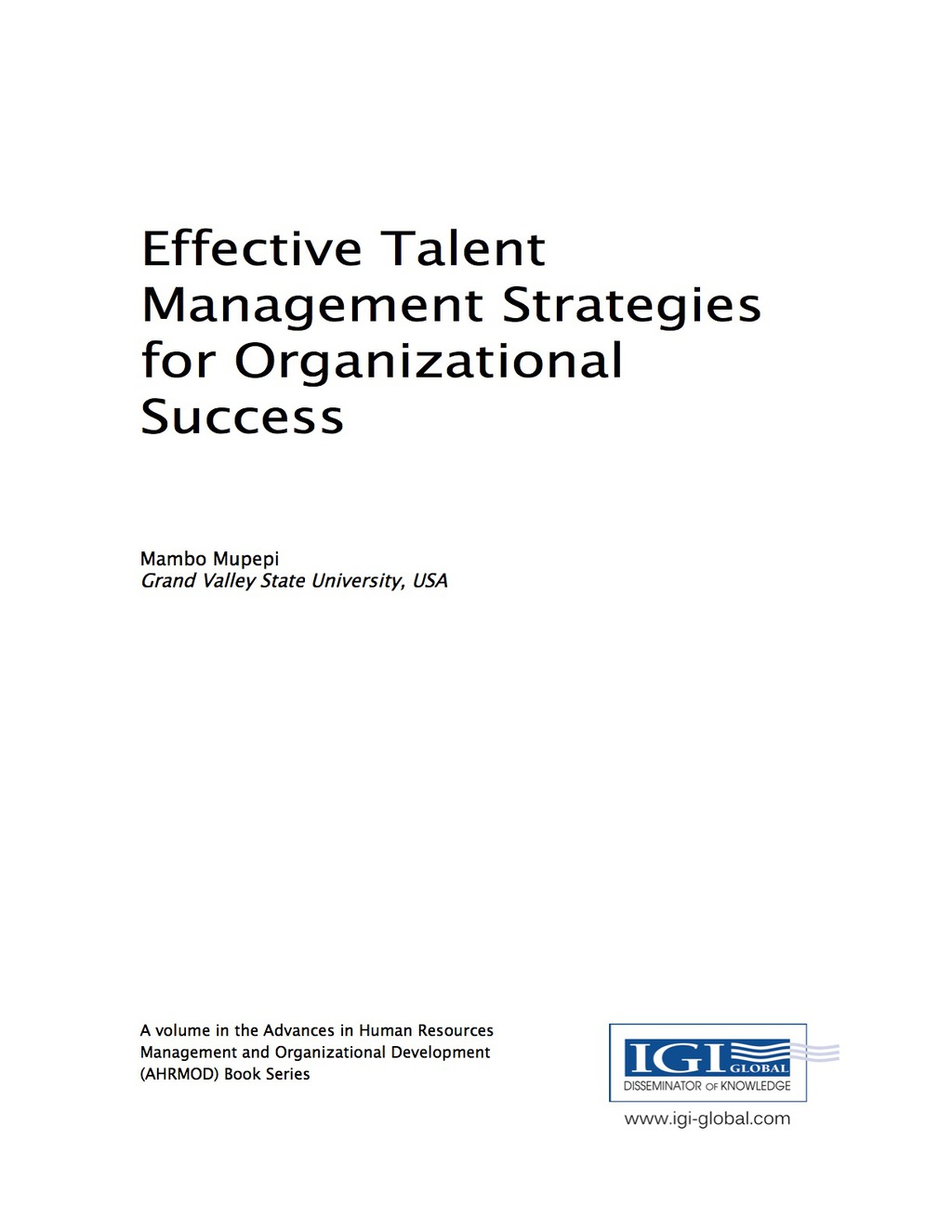 Effective Talent Management Strategies for Organizational Success â ...