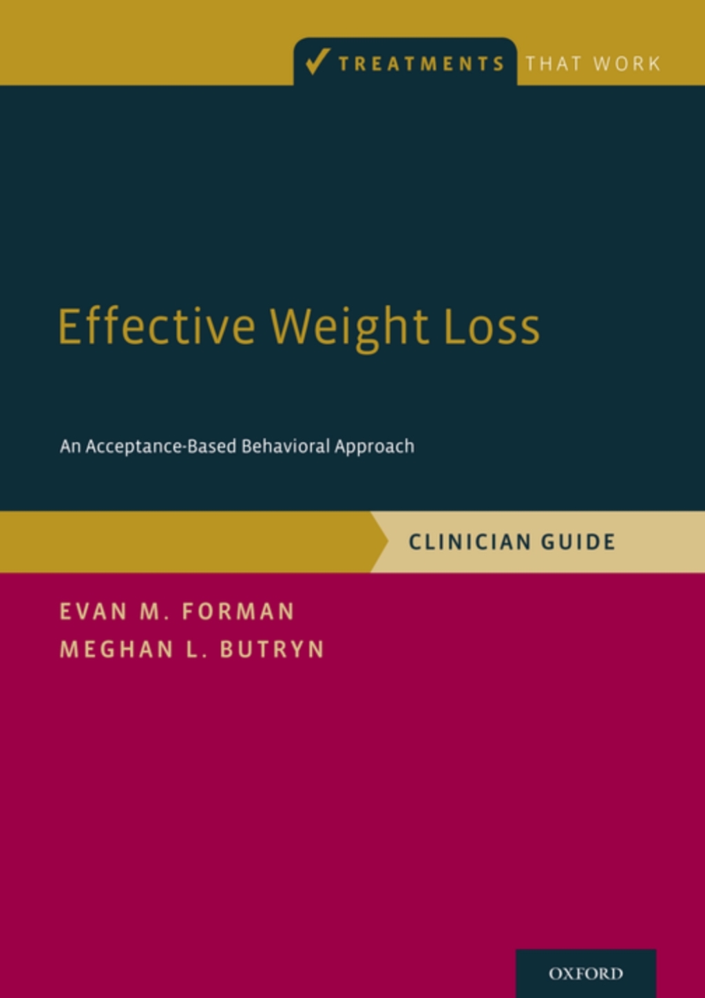 Effective Weight Loss An Acceptance-Based Behavioral Approach ...