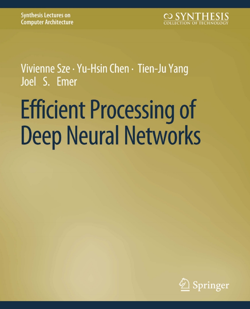 Efficient Processing of Deep Neural Networks â€“ PDF/EPUB Version ...
