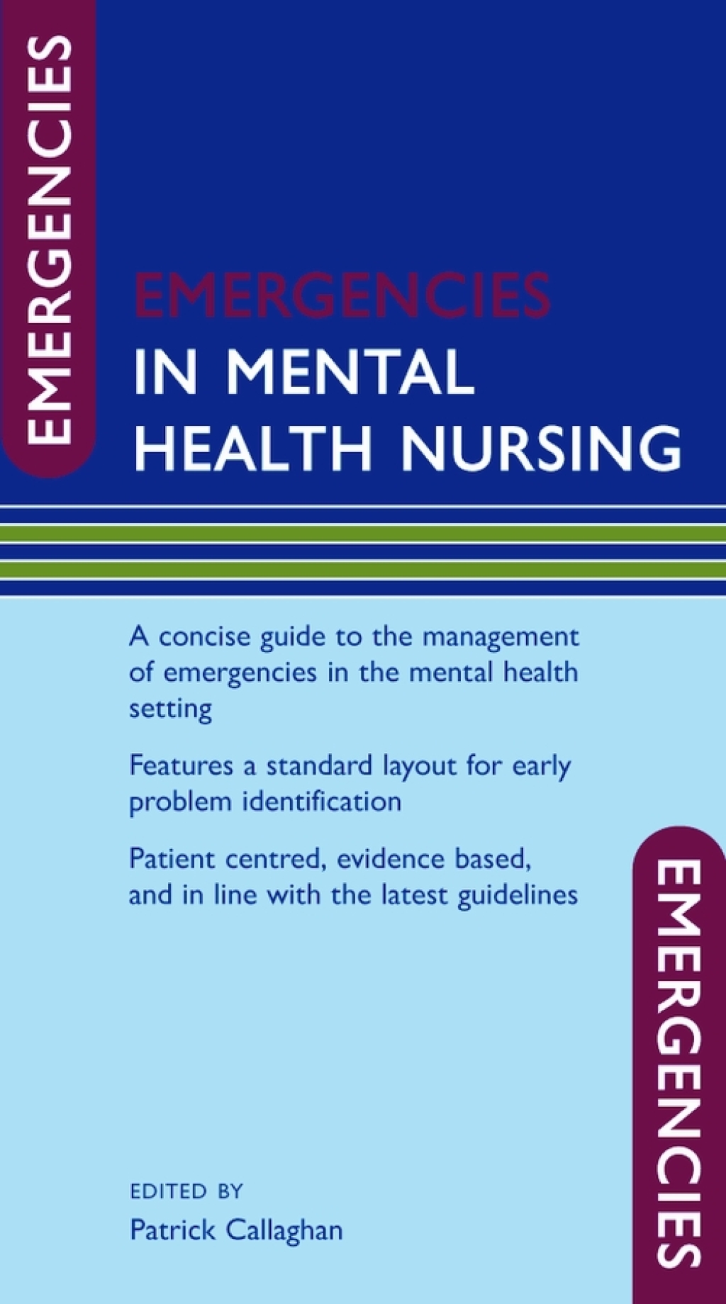 Emergencies in Mental Health Nursing 1st Edition - (PDF/EPUB Version)