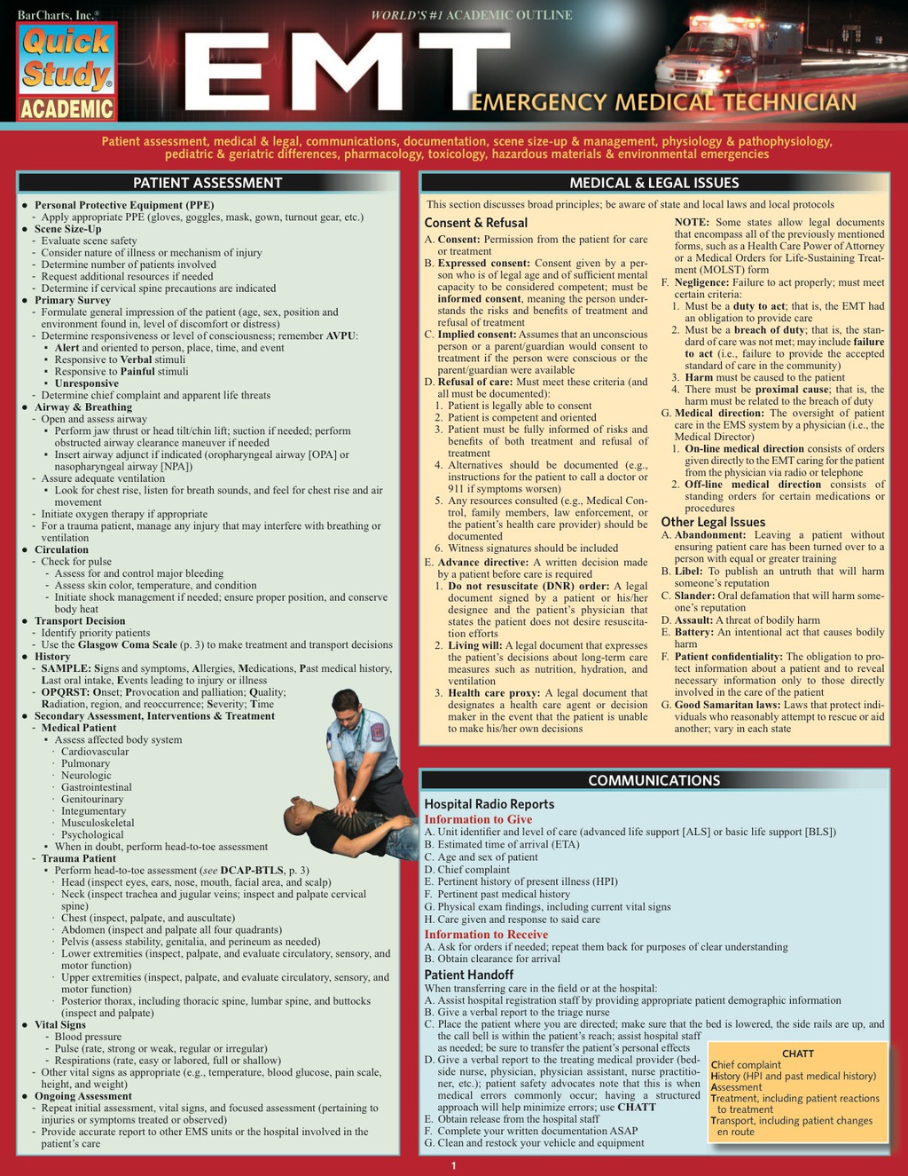 Emt- Emergency Medical Technician 1st Edition - (PDF/EPUB Version)