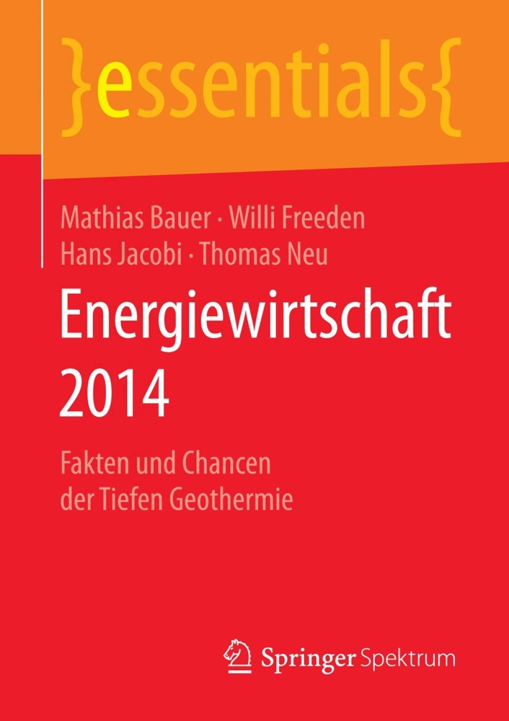 Energiewirtschaft 2014 Fakten und Chancen der Tiefen Geothermie - (PDF/EPUB Version)