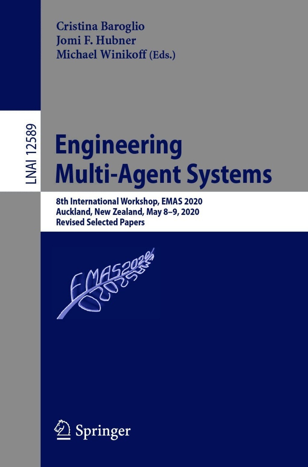 Engineering Multi-Agent Systems 8th International Workshop, EMAS 2020 ...