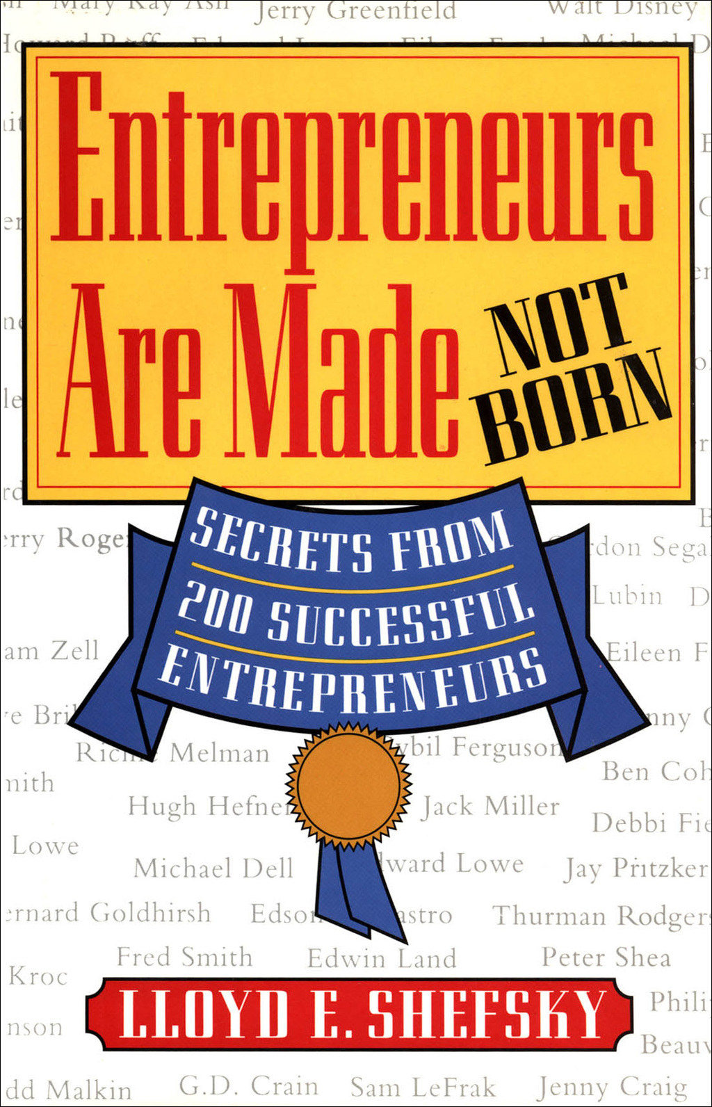 Entrepreneurs Are Made Not Born 1st Edition - (PDF/EPUB Version)