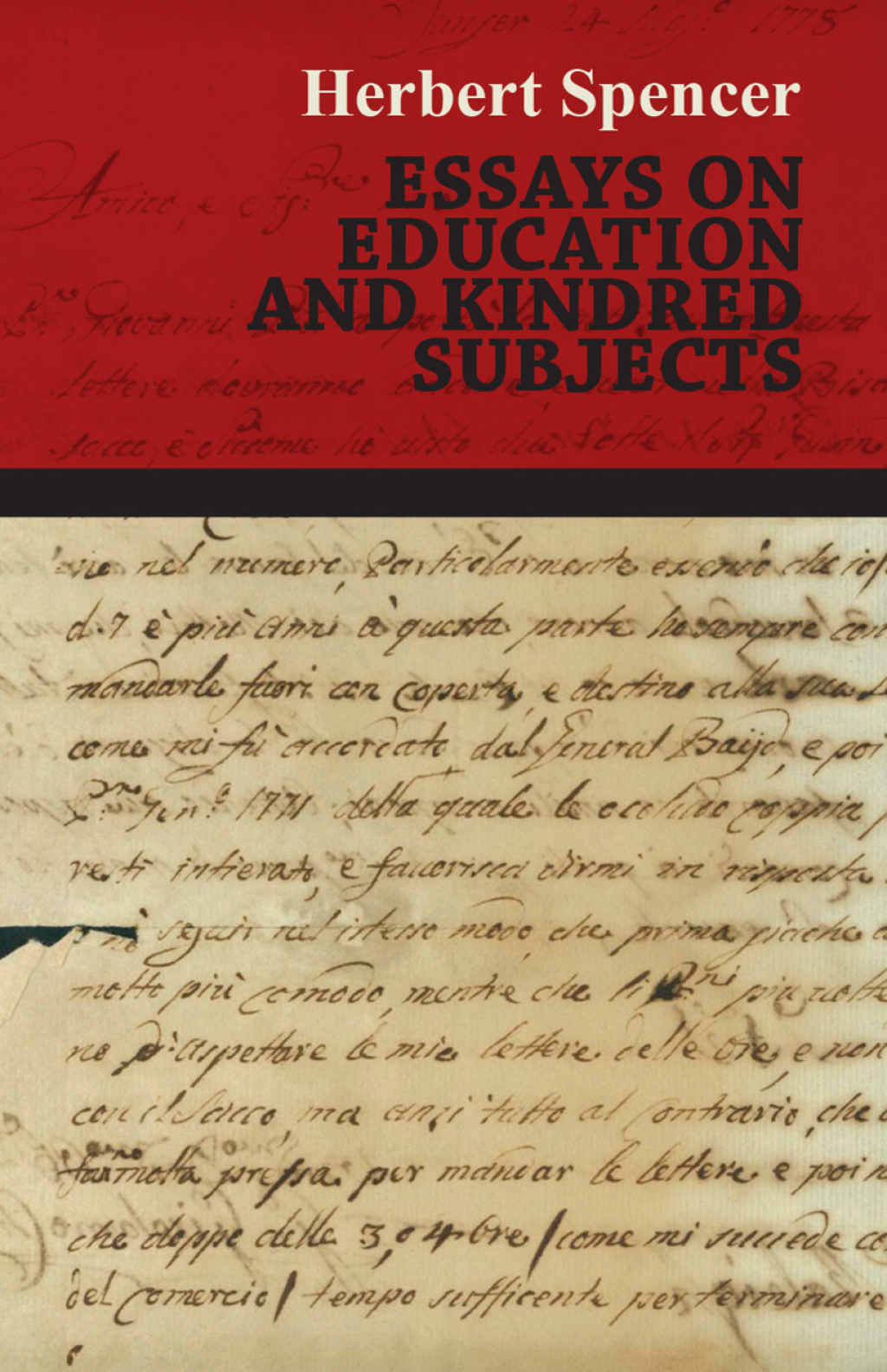 Essays on Education and Kindred Subjects - (PDF/EPUB Version)