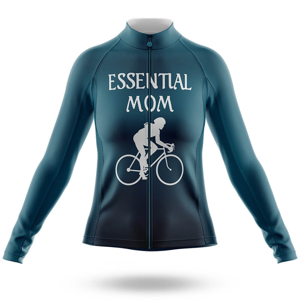 Essential Mom - Women's Cycling Long Sleeve Jersey