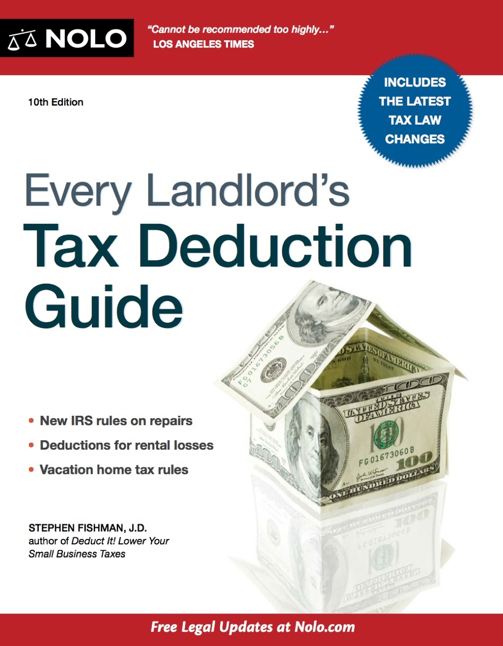 Every Landlordâ€™s Tax Deduction Guide 10th Edition - (PDF/EPUB Version)