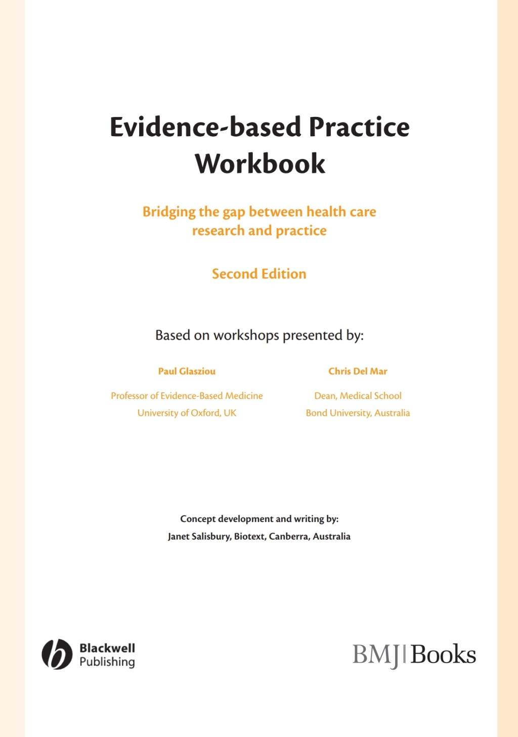 Evidence-Based Practice Workbook 2nd Edition â€“ PDF/EPUB Version ...