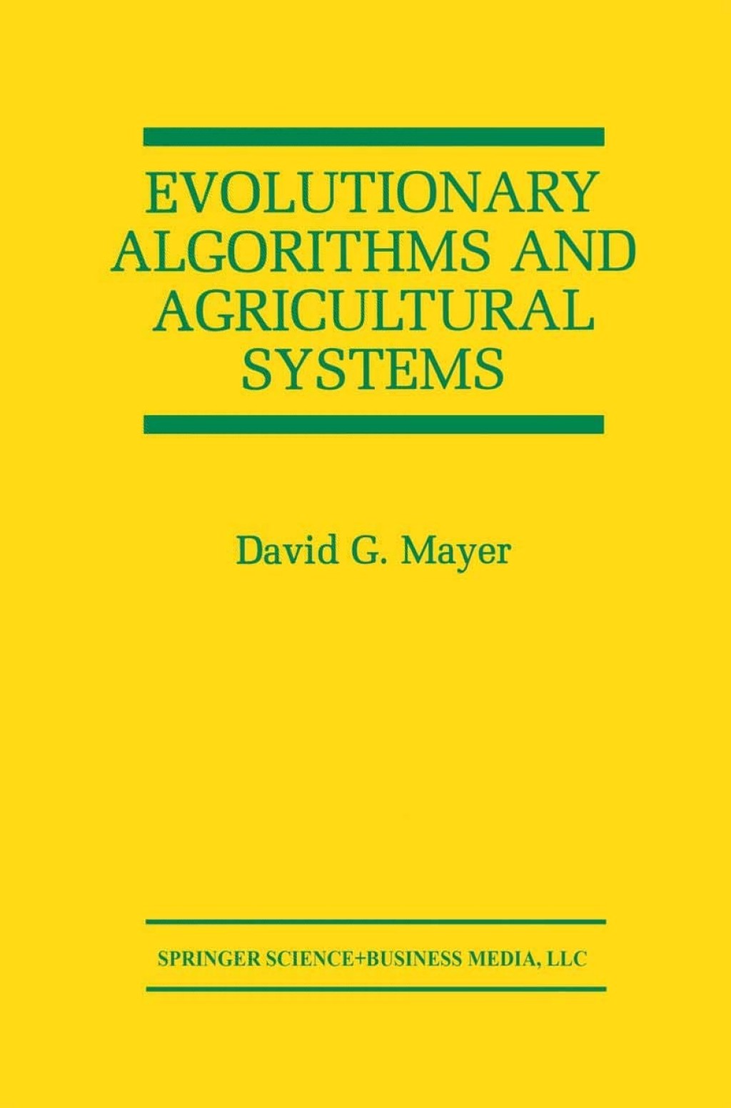 Evolutionary Algorithms and Agricultural Systems â€“ PDF/EPUB Version ...