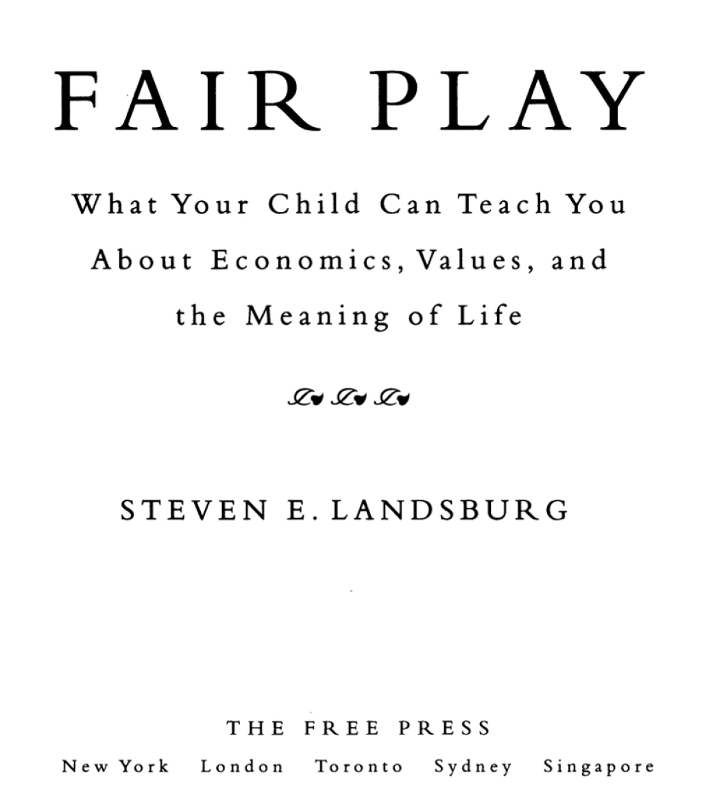 Fair Play - (PDF/EPUB Version)