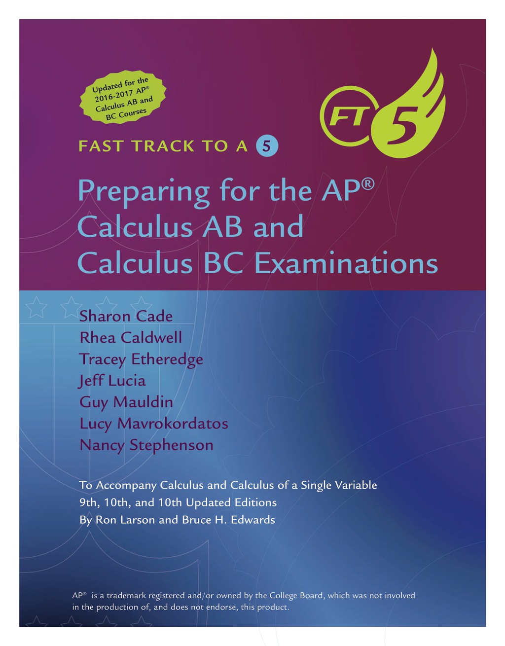 Fast Track to a 5 Calculus AP Enhanced 10th Edition - (PDF/EPUB Version)