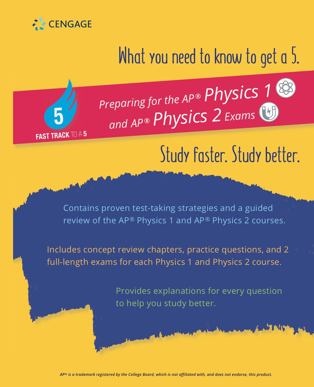 Fast Track to a 5 Test Prep for AP Physics 1 & 2 1st Edition - (PDF/EPUB Version)