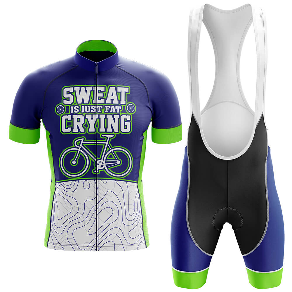 Fat Crying - Men's Cycling Jersey + Bibs