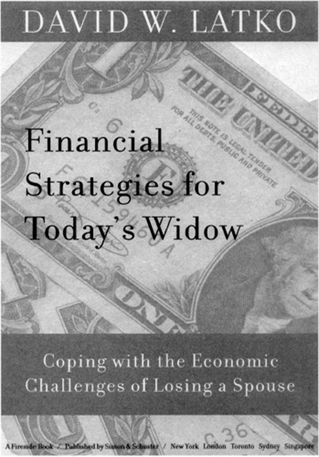 Financial Strategies for Today's Widow Coping with the Economic Challenges of Losing a Spouse - (PDF/EPUB Version)