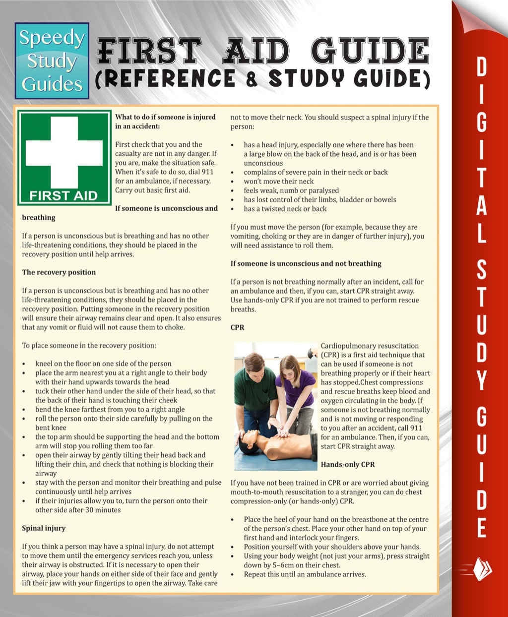 First Aid Guide (Reference & Study Guide) (Speedy Study Guide) - (PDF/EPUB Version)
