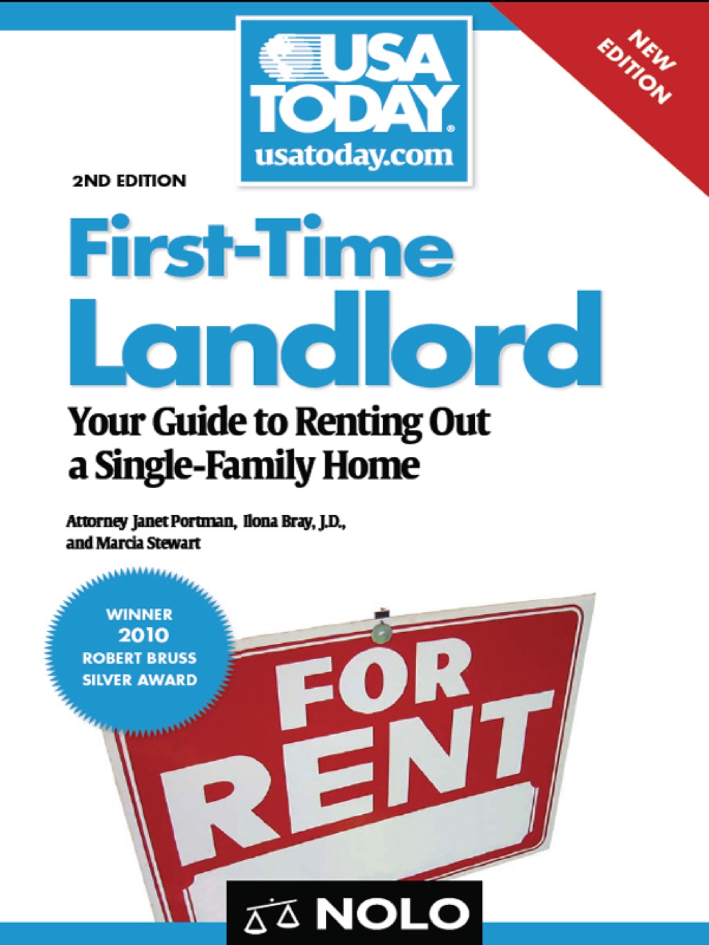First-Time Landlord: Your Guide to Renting Out a Single-Family Home 2nd Edition - (PDF/EPUB Version)
